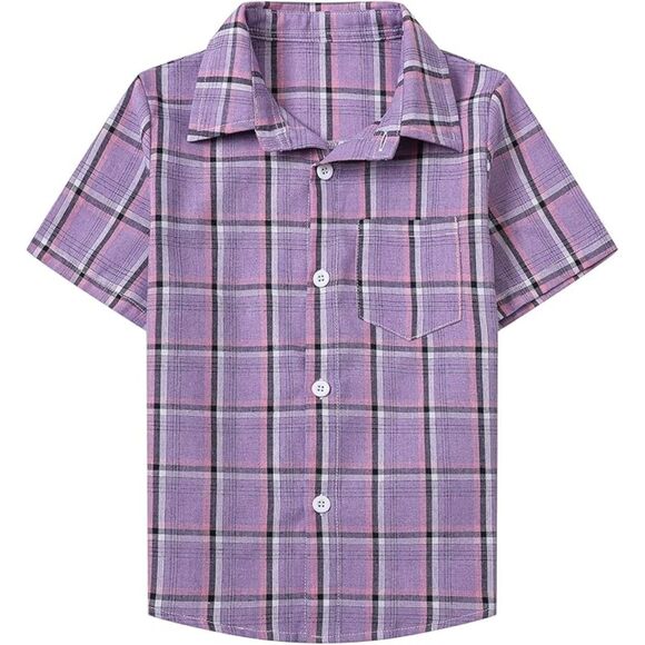 NEW Sangtree Girl's Short Sleeve Size 12-13Years Purple (4257)‎ - Picture 2 of 6